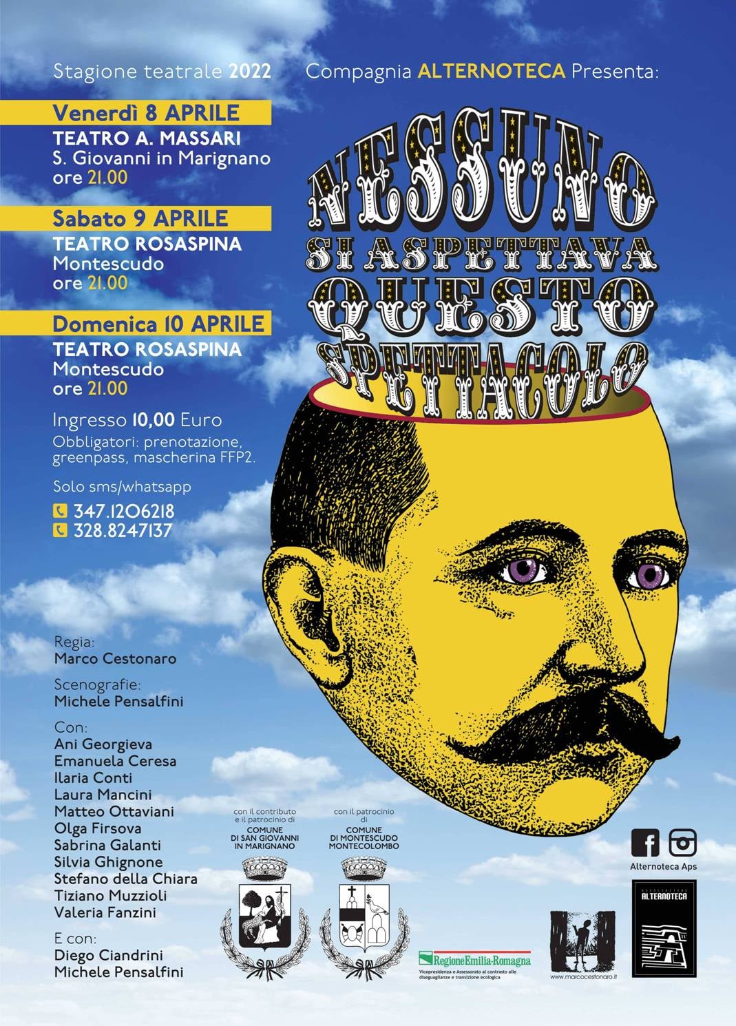 Spettacolo Teatrale Comico “Nessuno si aspettava questo spettacolo” Spettacolo Teatrale Comico “Nessuno si aspettava questo spettacolo”